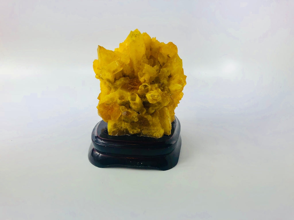 Natural Yellow Quartz Crystal 101