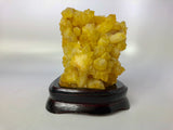 Natural Yellow Quartz Crystal 90