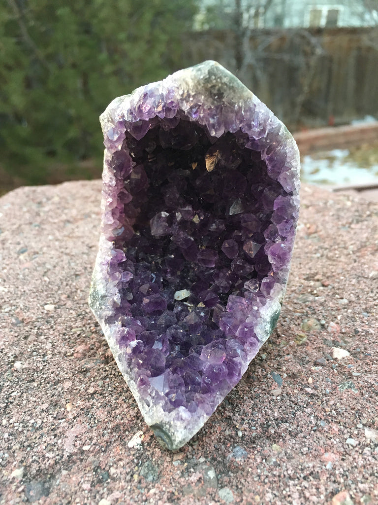 buy purple amethyst crystal cluster at Explosion Luck