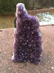 Amethyst Crystal Cluster, 5" x 3"