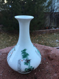 Chinese Porcelain Flower Vase The Flowers of the Four Seasons