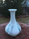 Chinese Porcelain Flower Vase The Flowers of the Four Seasons