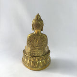 Antique Bronze Prosperity Buddha Statue