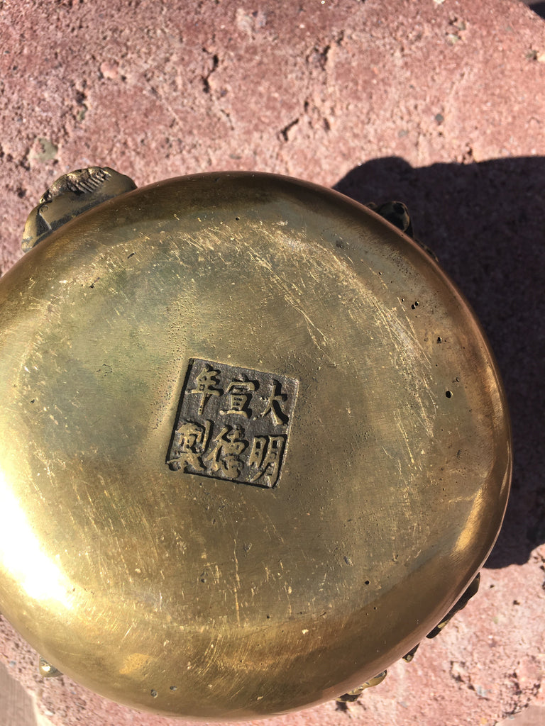 Buy Antique Teapot with The Eight Daoist Immortals