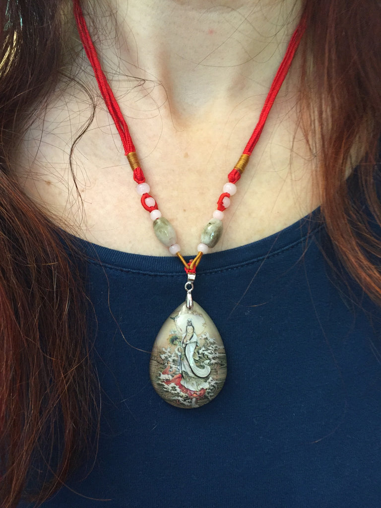 Guanyin Pendant Necklace