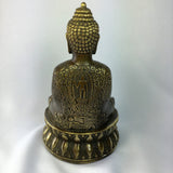 Antique Bronze Statue Meditation Buddha