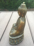 Antique Bronze Statue Serenity Buddha